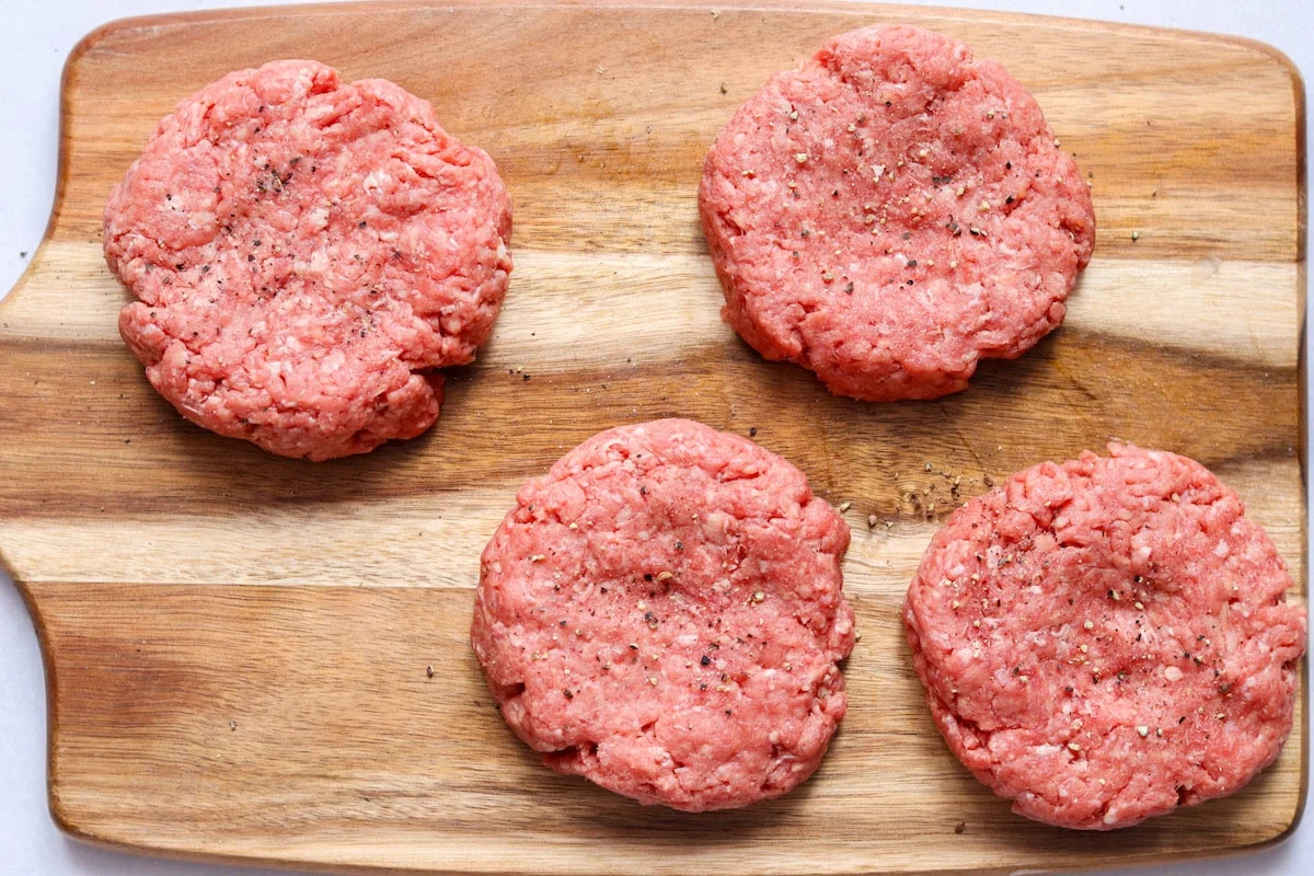 Minced beef & burger patties product