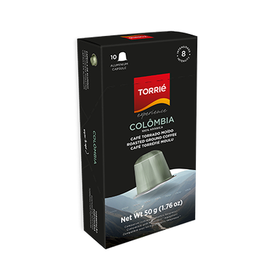 Colômbia aluminium capsule product
