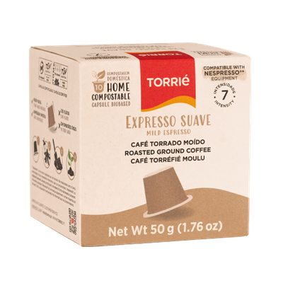 Mild espresso — home-compostable capsule product